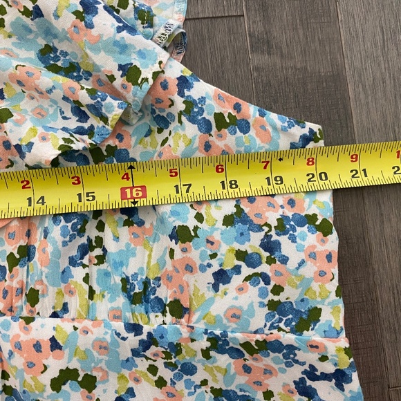 NWT Abercrombie & Fitch Lined Floral Sleeveless Dress - Picture 4 of 7